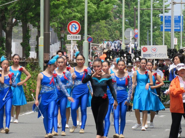 2018年横浜開港記念みなと祭国際仮装行列第66回ザよこはまパレード その２０（鶴見バトンスタジオ） : 非日常的まったり通信