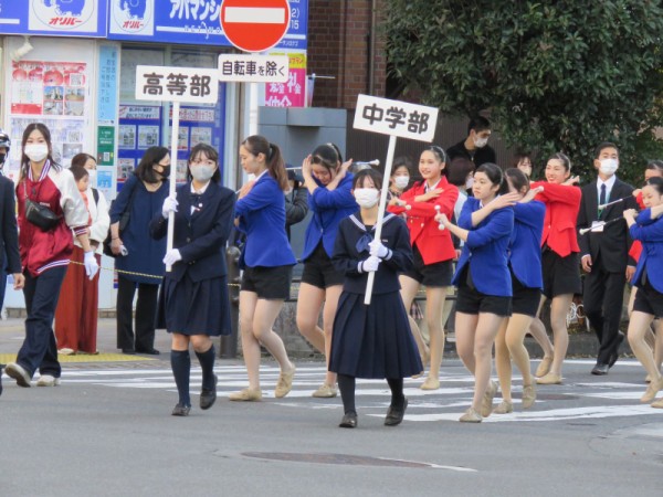 2022年 第53回相模女子大学相生祭 その７（市中パレード／復路中学部