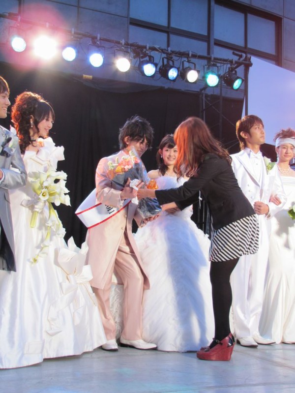 ミスコン しける ドレス S ブライダル 