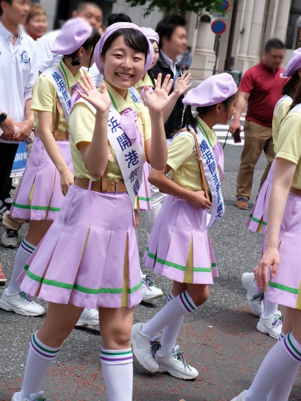 2018年横浜開港記念みなと祭国際仮装行列第66回ザよこはまパレード その１６（横浜開港記念親善大使（松沢優花）） : 非日常的まったり通信