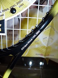 アガシ引退記念ラケット : テニスショップ裏日記