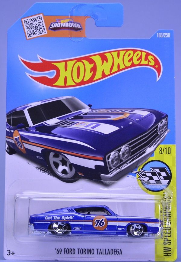 Hot Wheels（ホットウィール）】'69フォード トリノ タラデガ 2016-183