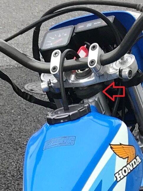 TL125の初期チェック(3) Fブレーキ周り : シャフトドライブ生活