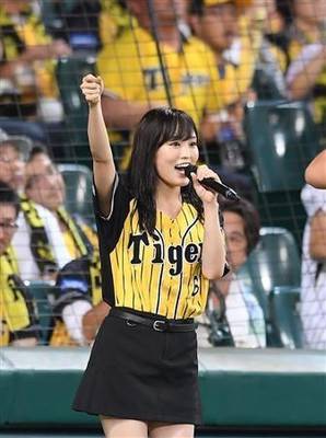 山本彩 さや姉 聖地 甲子園で 六甲おろし 生歌披露 試合後に再登場も みんみん芸速 W