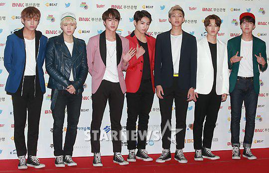 10/11 Asia song festival in Busan 2015☆防弾少年団・BTS : NO防弾
