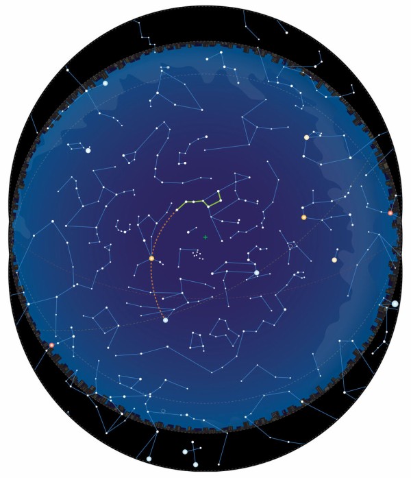 角川の集める図鑑get 星と星座 掲載用イラスト Ad Chiaki