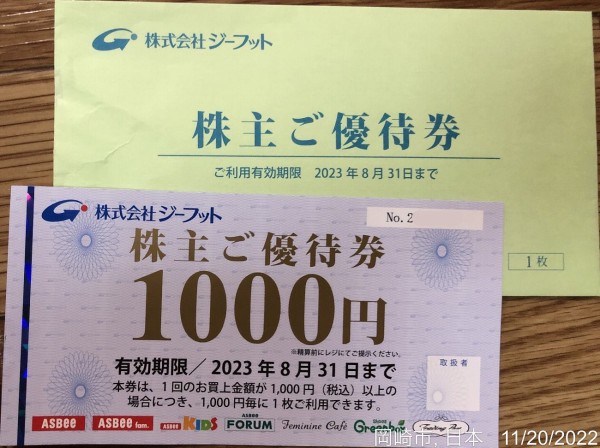 ジーフットの株主優待｜厳しい業績で、自己資本比率がマイナス直前