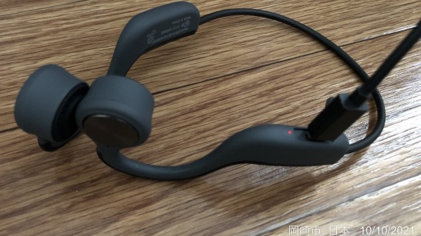 ゲオの激安 Bluetooth骨伝導ワイヤレスイヤホンを買ってみた 骨伝導感は薄いが 長時間でも疲れない 使える ワイヤレスイヤホンだった かわうそ だもんで