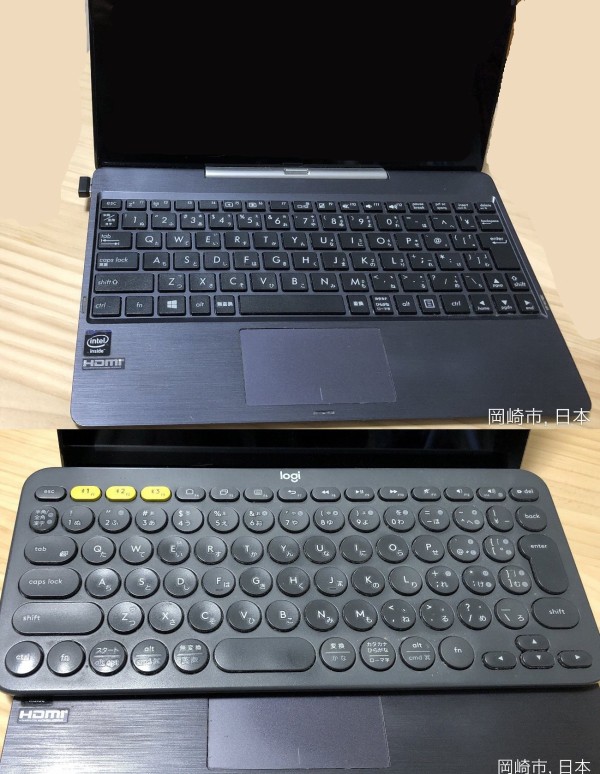 ASUS TransBook H100TA Amazon限定　スリープ付属 Amazon.co.jp: ASUS 2in1ノートブック T100TA / グレー(WIN8.1
