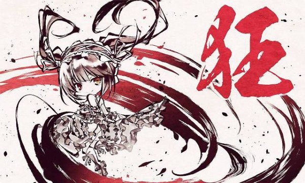 時崎狂三　スリーブ　墨絵Ver スリーブ】墨絵ver.「狂三」新作スリーブ・プレイマットが発表