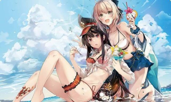 スリーブ 水着ver 沖田 信長 新作スリーブ プレイマットが発表されました サンパン コミケ９６ 青二才の思考形成記