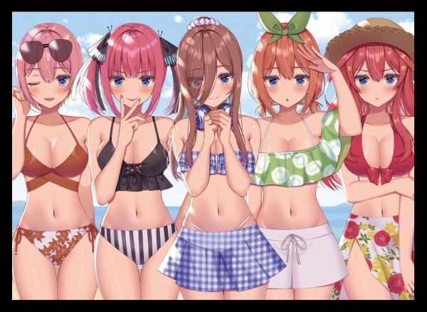 α2 五等分の花嫁 水着&ひまわり&花びら 中野三玖 スリーブ&プレイマット α2 五等分の花嫁 水着&ひまわり&花びら 中野三玖 スリーブ&