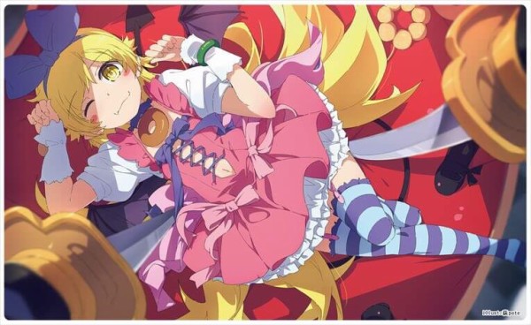 C94 化物語 ポンデ忍 プレイマット 荻pote ミッドナイトブルー C94 化物語 ポンデ忍 プレイマット 荻pote ミッドナイトブルー