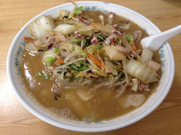 万松 醤油チャンポン他 The 99 秋田でラーメン