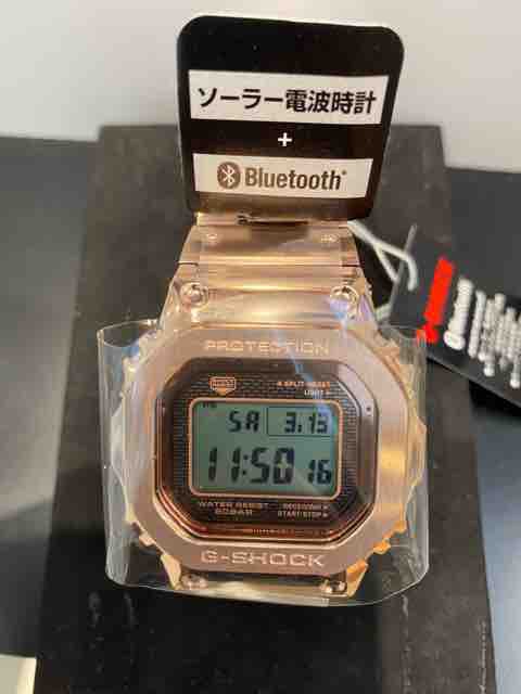 フルメタルスクエア、ローズゴールド「GMW-B5000GD-4JF」が生産