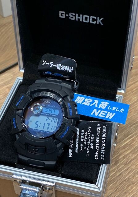 限定入荷】カシオ G-SHOCK ファイヤーシリーズ GW-2310FB-1B2JR ...