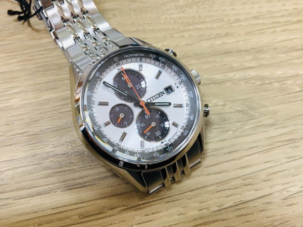 クラシカルテイストが魅力的なシチズンクロノグラフ : タイムズギア み