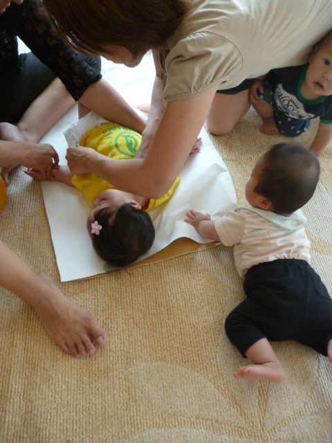 手型 足型 体型 赤ちゃんクラブ 東郷町西部児童館のblog