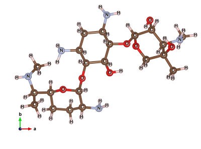 抗生物質ゲンタマイシン Gentamicin の電子状態 坂根弦太のdv Xa Venus日誌