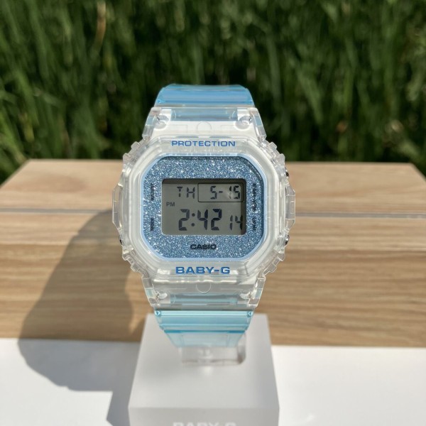 CASIO BABY-G 5月新作 グリッターダイアルとスケルトン素材が採用され