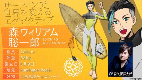 4816 森ウィリアム聡一郎 Cv 森久保祥太郎 ワールドクラスの資産家の一族に連なる青年 Fm Nack5 The Works 番組ブログ