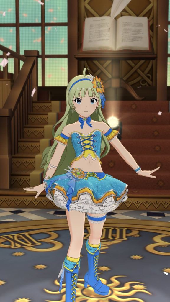 ミリシタ トロピカルサンフラワー 島原エレナ アナザー衣装 固有モーション Gif有 ミリシタまとめ アイドルマスター ミリオンライブ シアターデイズ