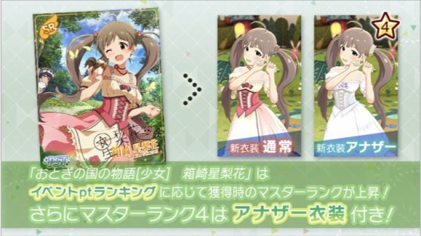 ミリシタ おとぎの国の少女衣装 箱崎星梨花 スクショまとめ ミリシタまとめ アイドルマスター ミリオンライブ シアターデイズ