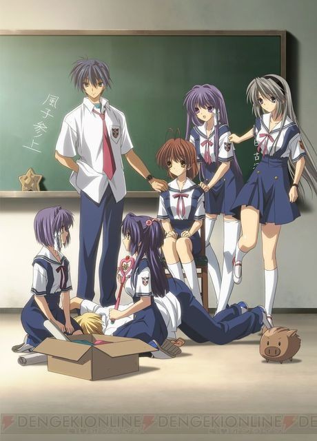 Clannadは人生 Clannad Clannad As Air Kanon の低価格でコンパクトなblu Ray Dvd Boxが発売 あさひがに通信