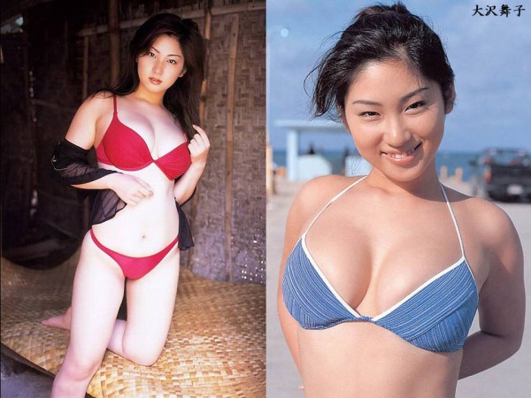 大沢舞子 2 縛りたいアイドルのお尻 100cm超級の特大バストと90cm超級の巨尻というダイナマイト ボディが人気だった女性タレントのセクシー グラビア 縛られた女性有名人たち