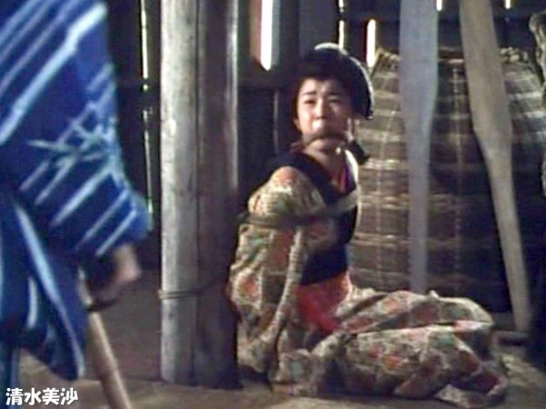 時代劇　緊縛 シーン別緊縛特集 : 時代劇緊縛1 (10) - 清水美沙・森マリア : 縛られた女性有名人たち