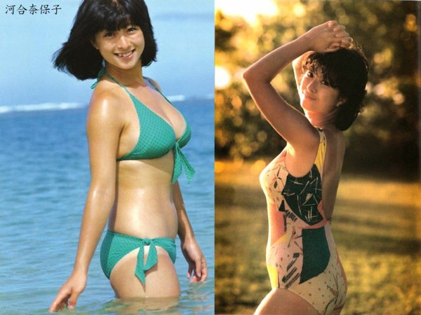 奈保子アイコラ 郁恵アイコラ 