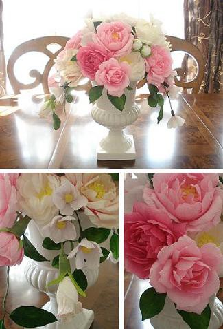 ペーパーフラワーアレンジメント さくらのla日記