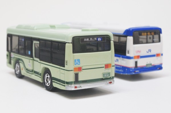 ⭐️京都市交通局×西日本ジェイアールバス記念コラボ「いすゞエルガ」２台セット⭐️ ⭐️京都市交通局×西日本ジェイアールバス記念コラボ「いすゞ