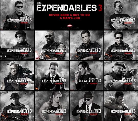 １７１８話目 エクスペンダブルズ３ Expendables 3 なべさんの日記