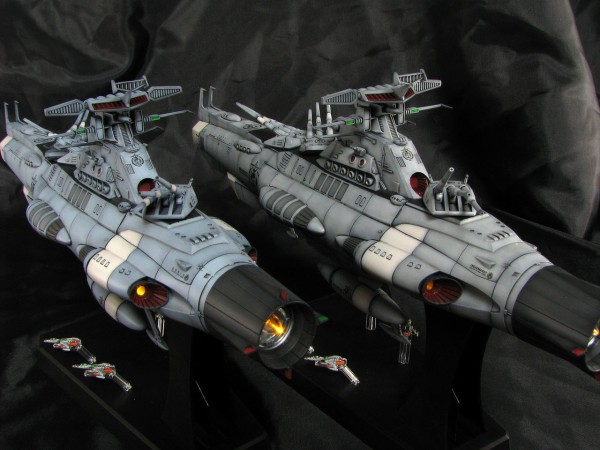 1/1000 バンダイ 宇宙戦艦ヤマト2202 主力戦艦ドレッドノート ④