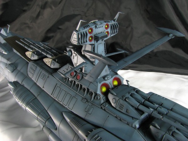 1/1000 バンダイ アンドロメダ級一番艦アンドロメダ ③ 完成です