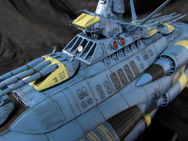 1/1000 バンダイ アンドロメダ級一番艦アンドロメダ 3艦目 制作
