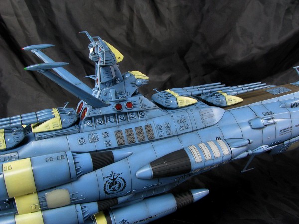 1/1000 バンダイ アンドロメダ級一番艦アンドロメダ 3艦目 制作