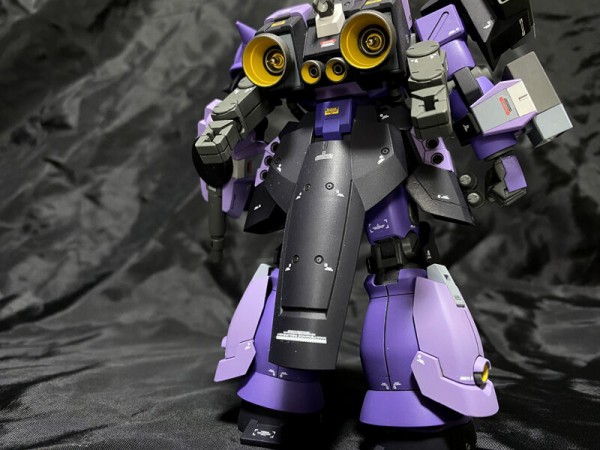 1/144 バンダイ スーパーカスタムザクF2000 ④ 完成です