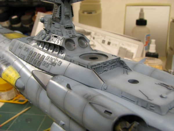 1/1000 バンダイ アンドロメダ級一番艦アンドロメダ 制作依頼品