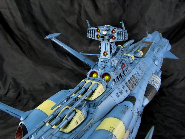 1/1000 バンダイ アンドロメダ級一番艦アンドロメダ 3艦目 制作
