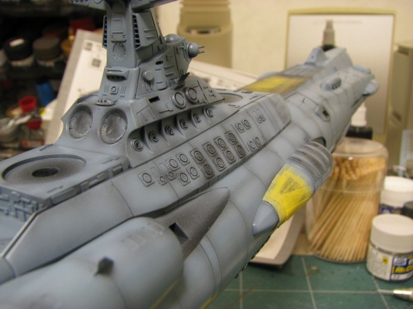 1/1000 バンダイ アンドロメダ級一番艦アンドロメダ 制作依頼品