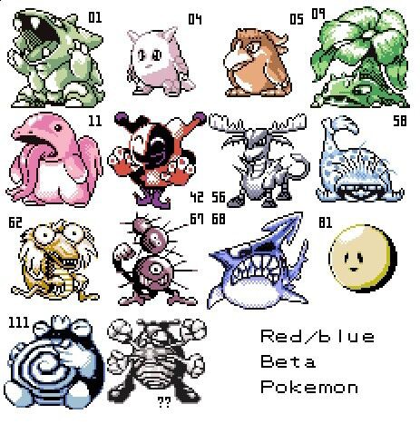 ポケモン 初代ポケモンの没デザインが不気味 まとめｔｏｋ