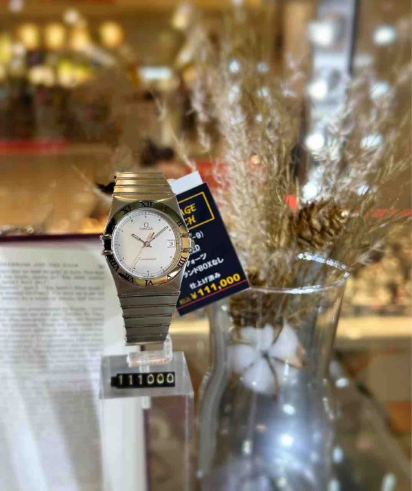 美品】さまざまなシーンに合わせやすい オメガコンステレーション  