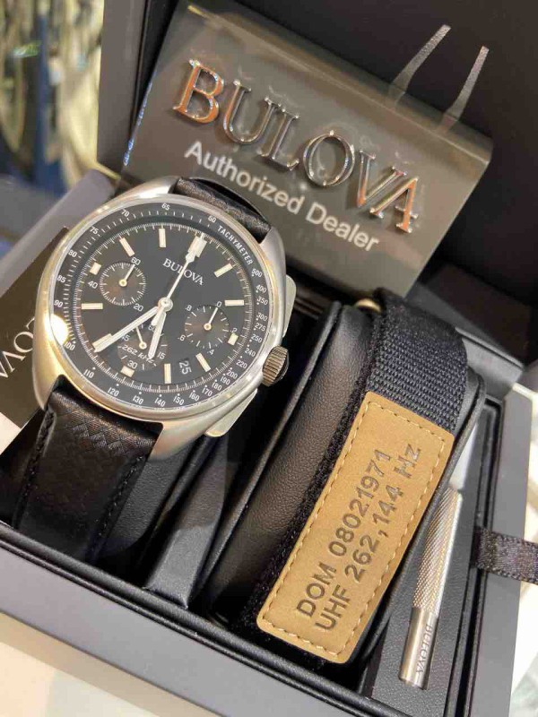 BULOVA】アポロ15号で月面探索した【Moon Watch】復刻モデル