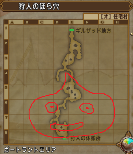 キラークリムゾン用宝珠を落とす敵の生息場所 ドラクエ10攻略 チンネンブログ