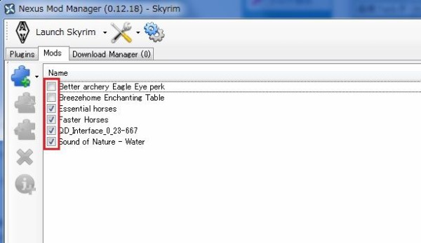 Skyrim Nexus Mod Managerを使ったmodの導入 ちらしの裏