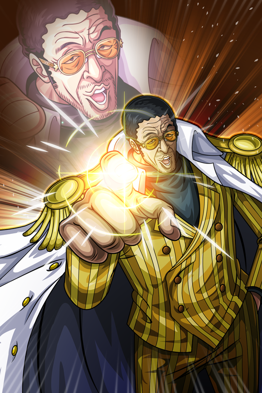 悲報 黄猿さん レイリーとは戦うのにシャンクスには冷や汗ダラダラで逃げる 虎 Lucky