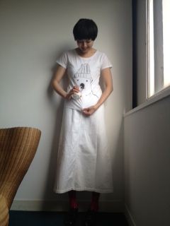 菊池亜希子さん リンネルコラボｔシャツ予約受付中です リンネル編集部公式blog