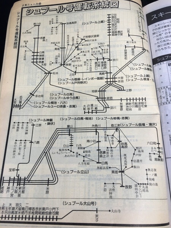 懐かしい時刻表の世界 : しまDiary 懐かしい時刻表の世界 : しまDiary